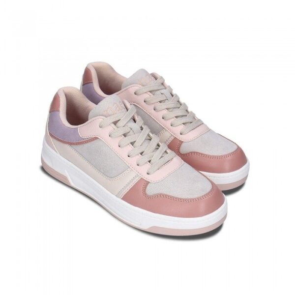 Minimalist fashion eco-friendly sports sneakers Dara Pink - Comfort ékomfort