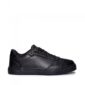 Vegan lace-up sports shoes Pole Black - Ekomfort