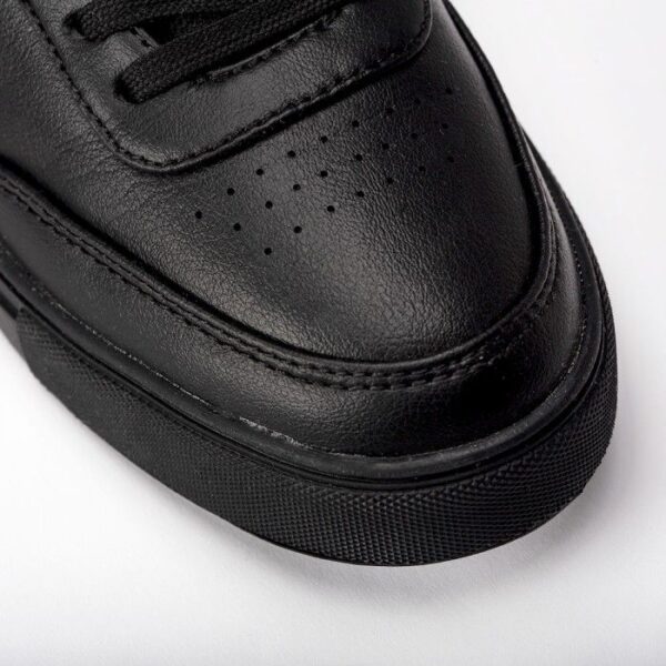 Recycled and eco-friendly microfiber Pole Black sneakers - Ekomfort