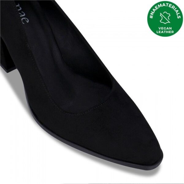 Chaussures à talons confortables Vane Black véganes - Letzshop.