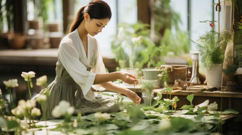 Image alt text: Eco-friendly elegance, Lotus Silk - Sustainable luxury.