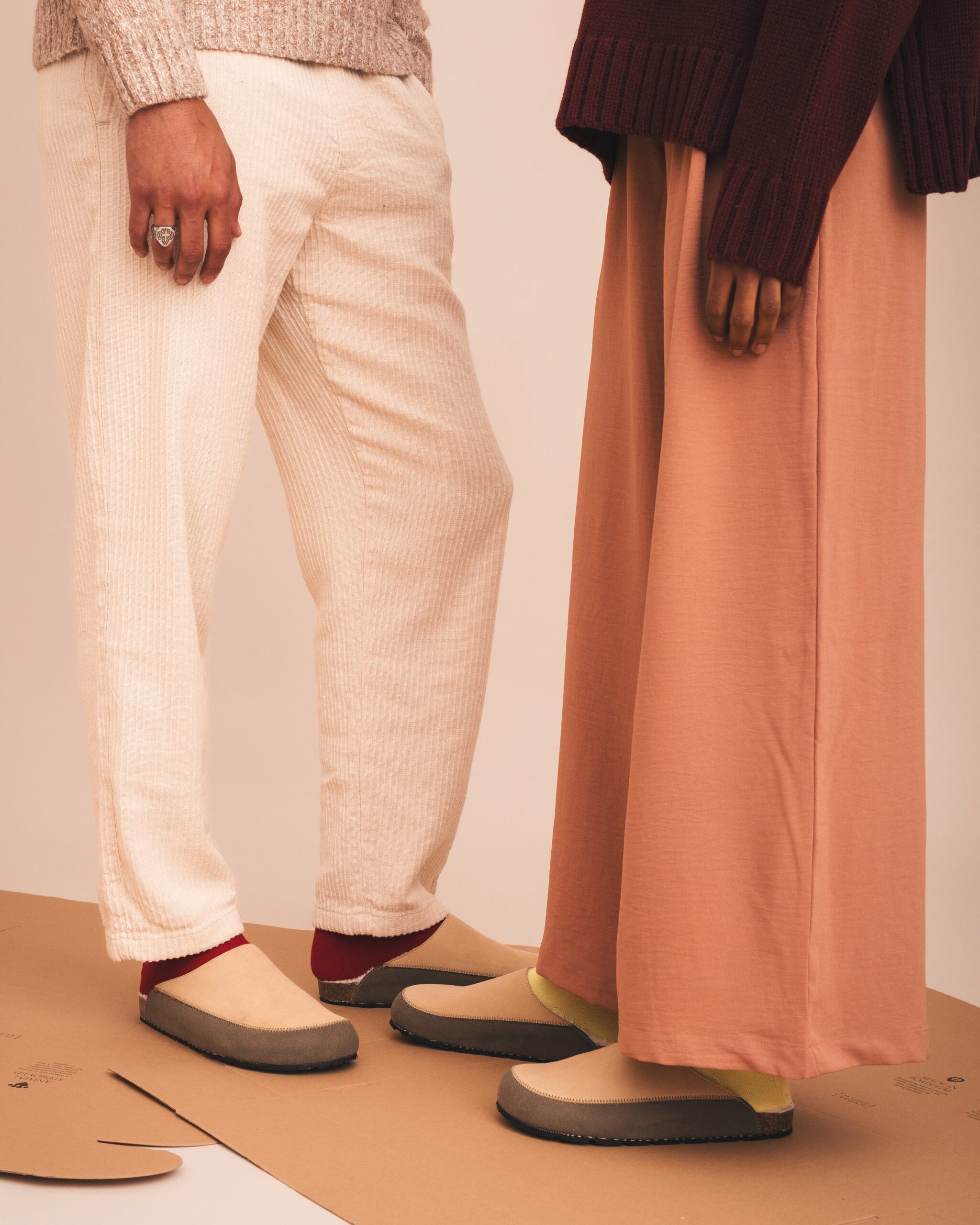 Sandales Suva — microfibre, beige - Image 2