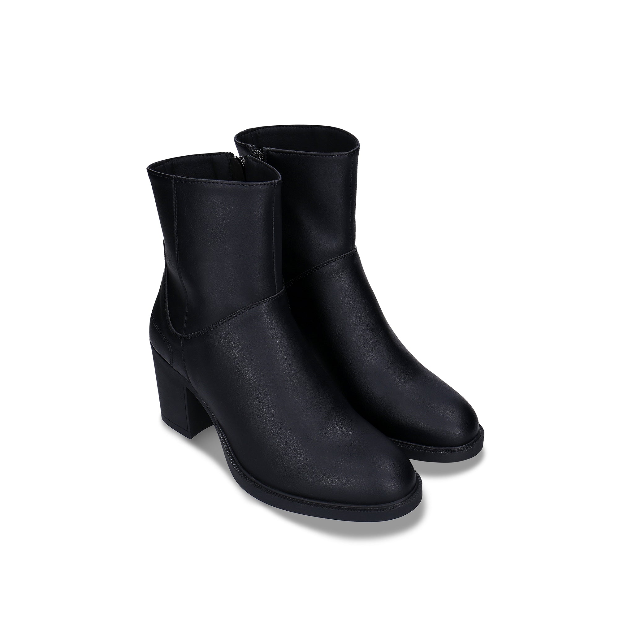 Bottines Alicia — microfibre, noir – Image 3