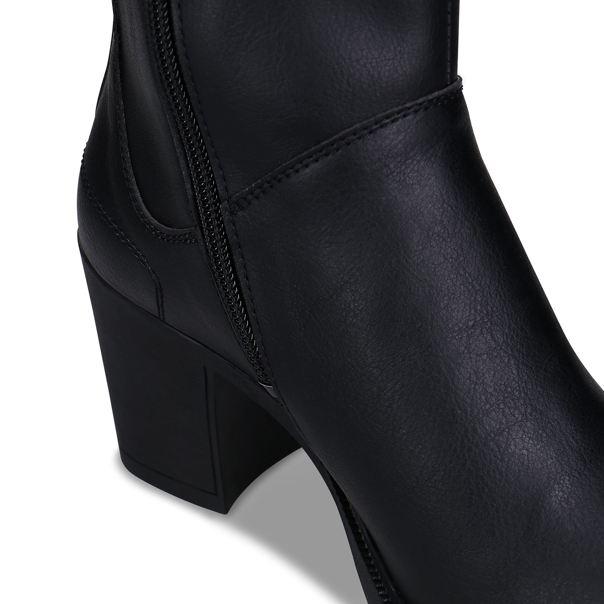 Bottines Alicia — microfibre, noir – Image 4