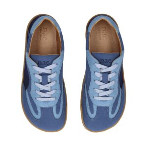 Baskets AyaBarefoot — microfibre, bleu