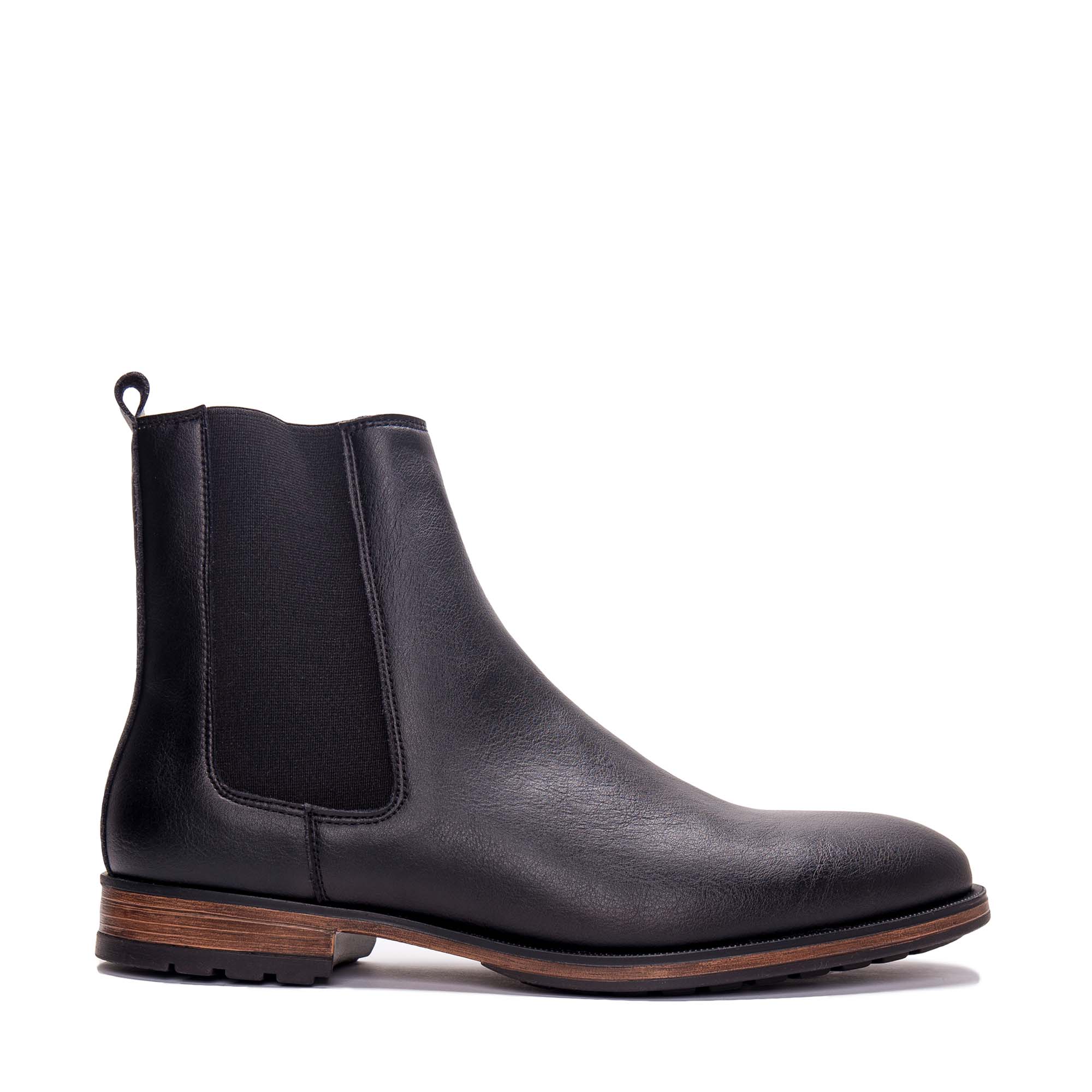 Bottines Basti — microfibre, noir