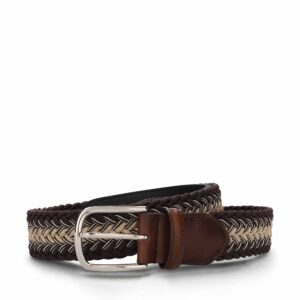 Ceinture Aran — microfibre, marron