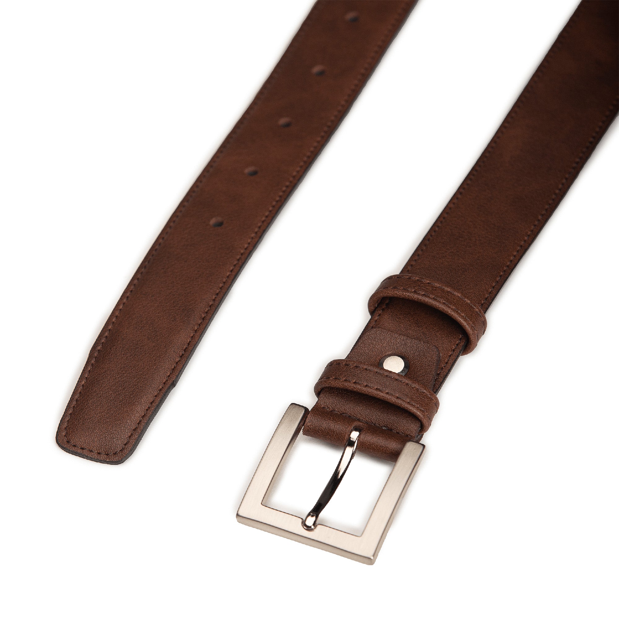 Ceinture Bruc — microfibre, marron – Image 2