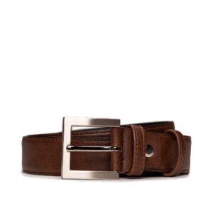 Ceinture Bruc — microfibre, marron