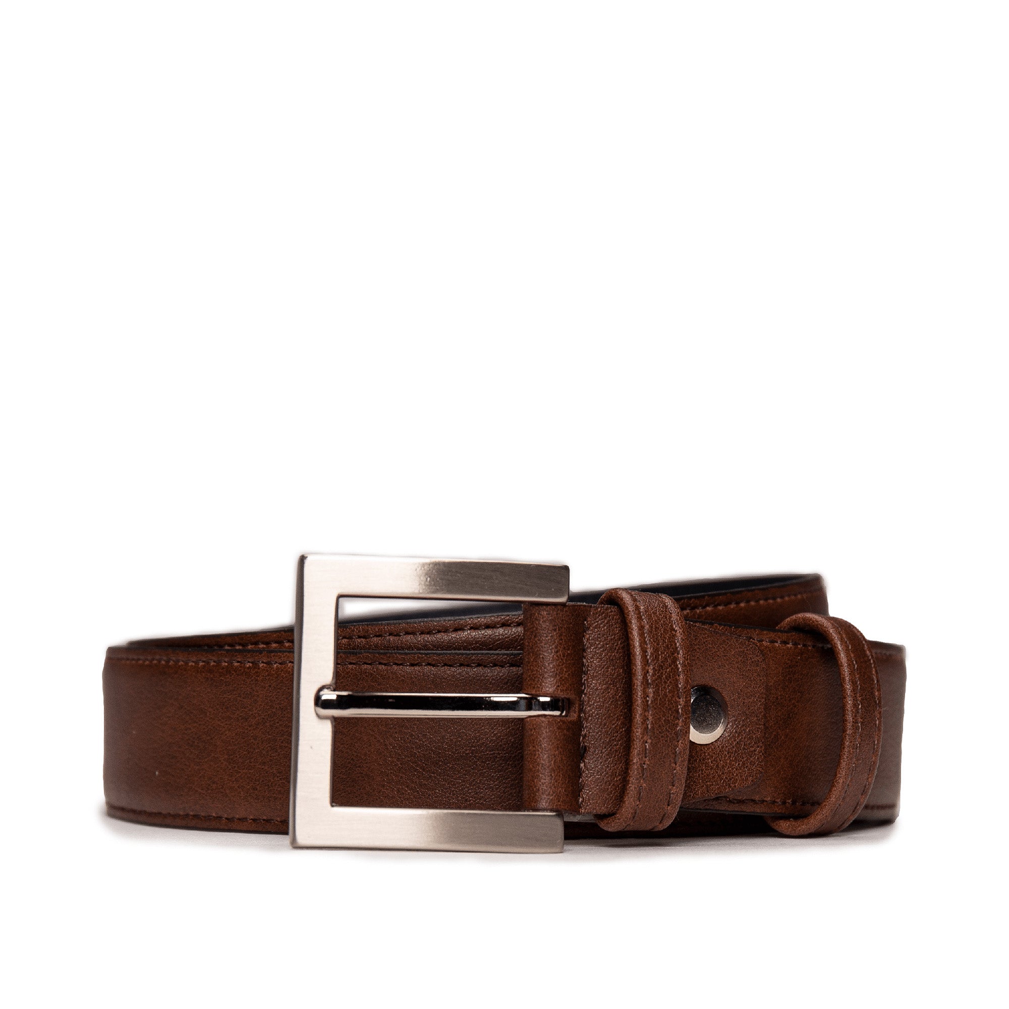 Ceinture Bruc — microfibre, marron