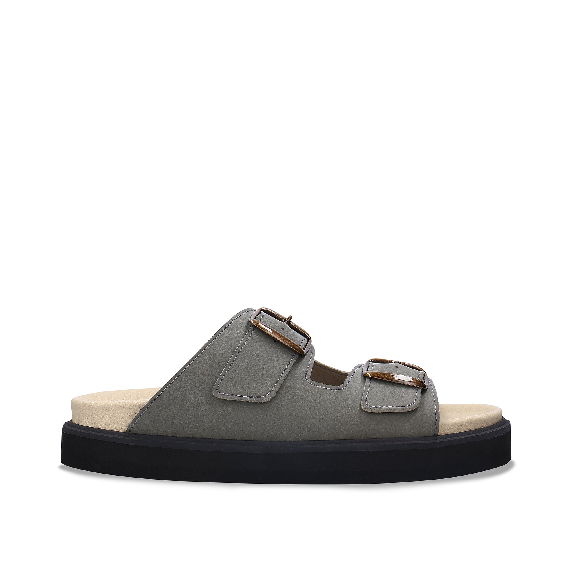 Sandales Darku — microfibre, vert