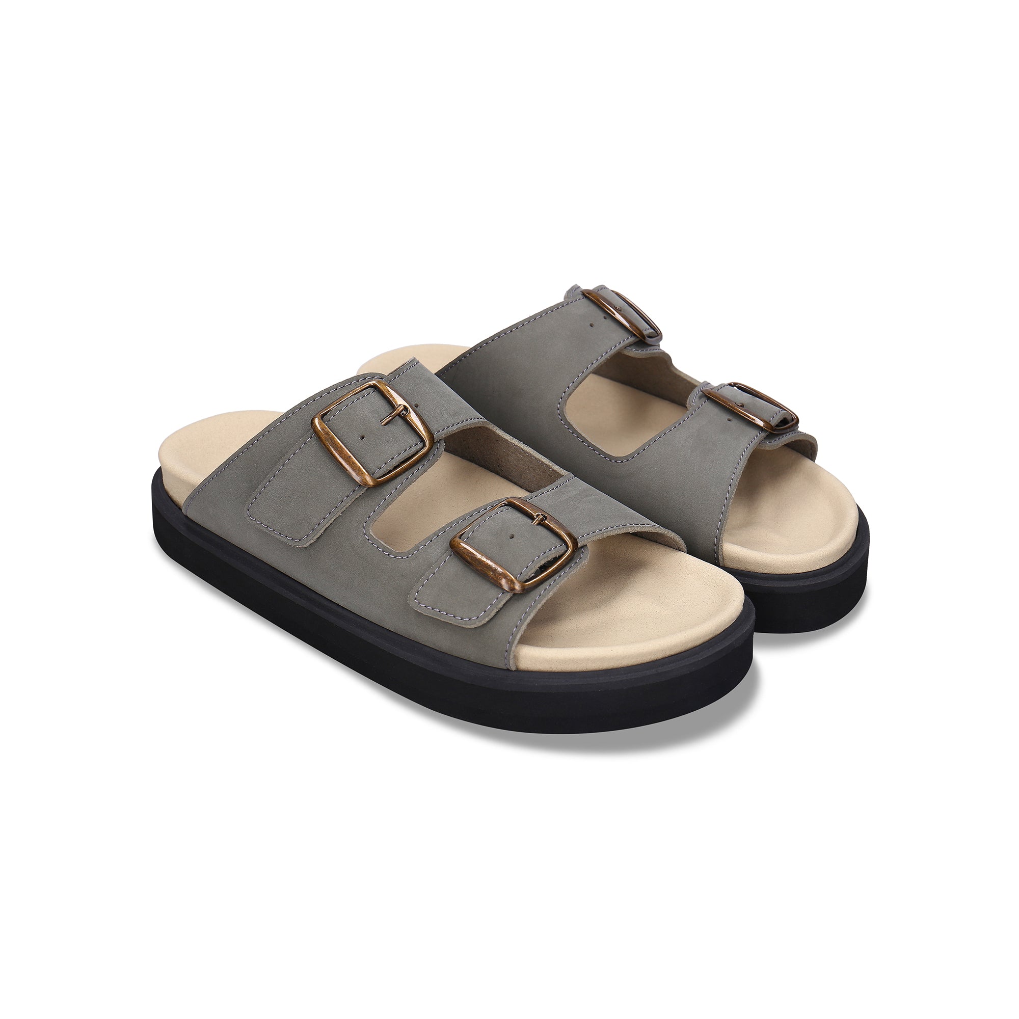 Sandales Darku — microfibre, vert – Image 3