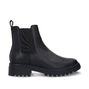 Bottines Evie — microfibre, noir