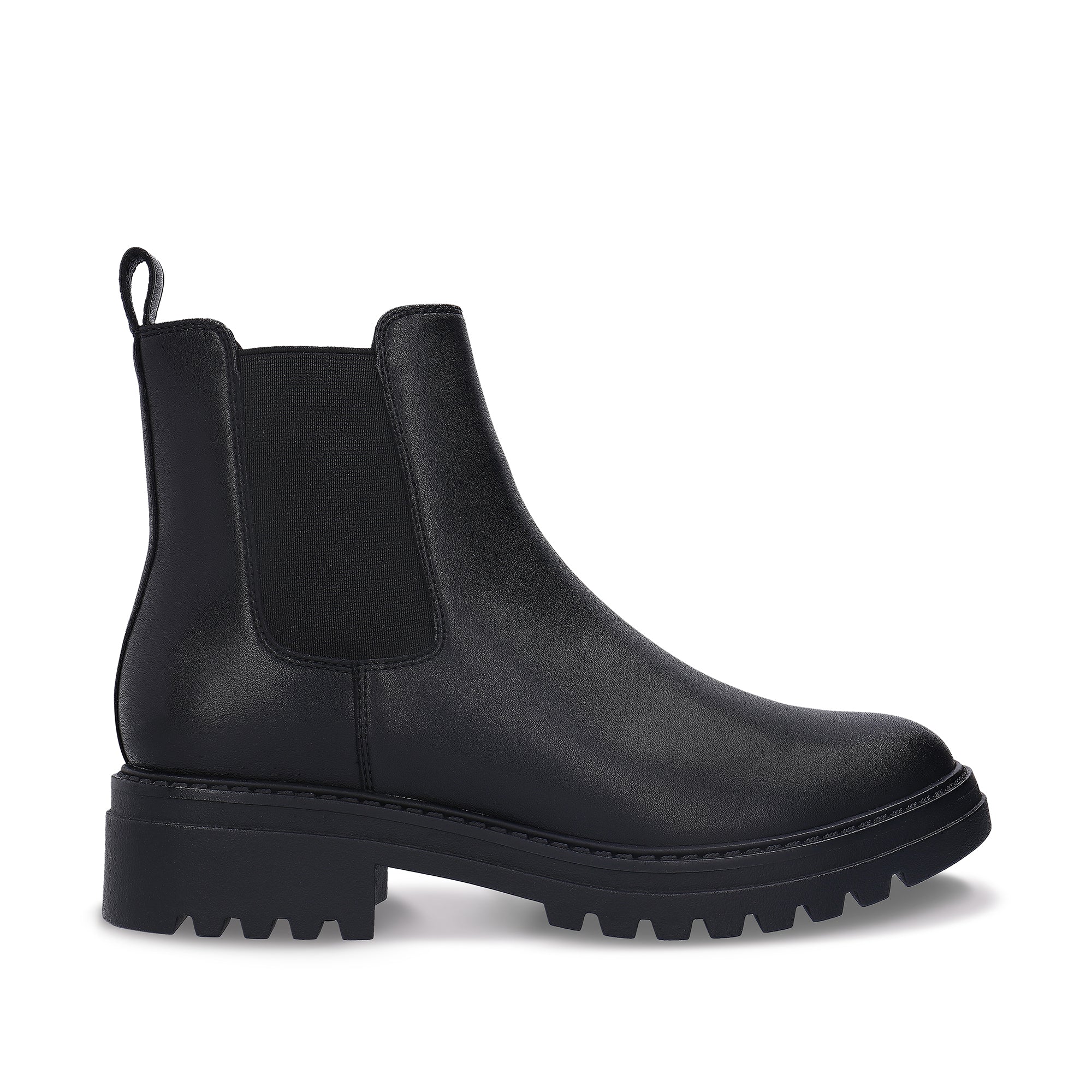 Bottines Evie — microfibre, noir