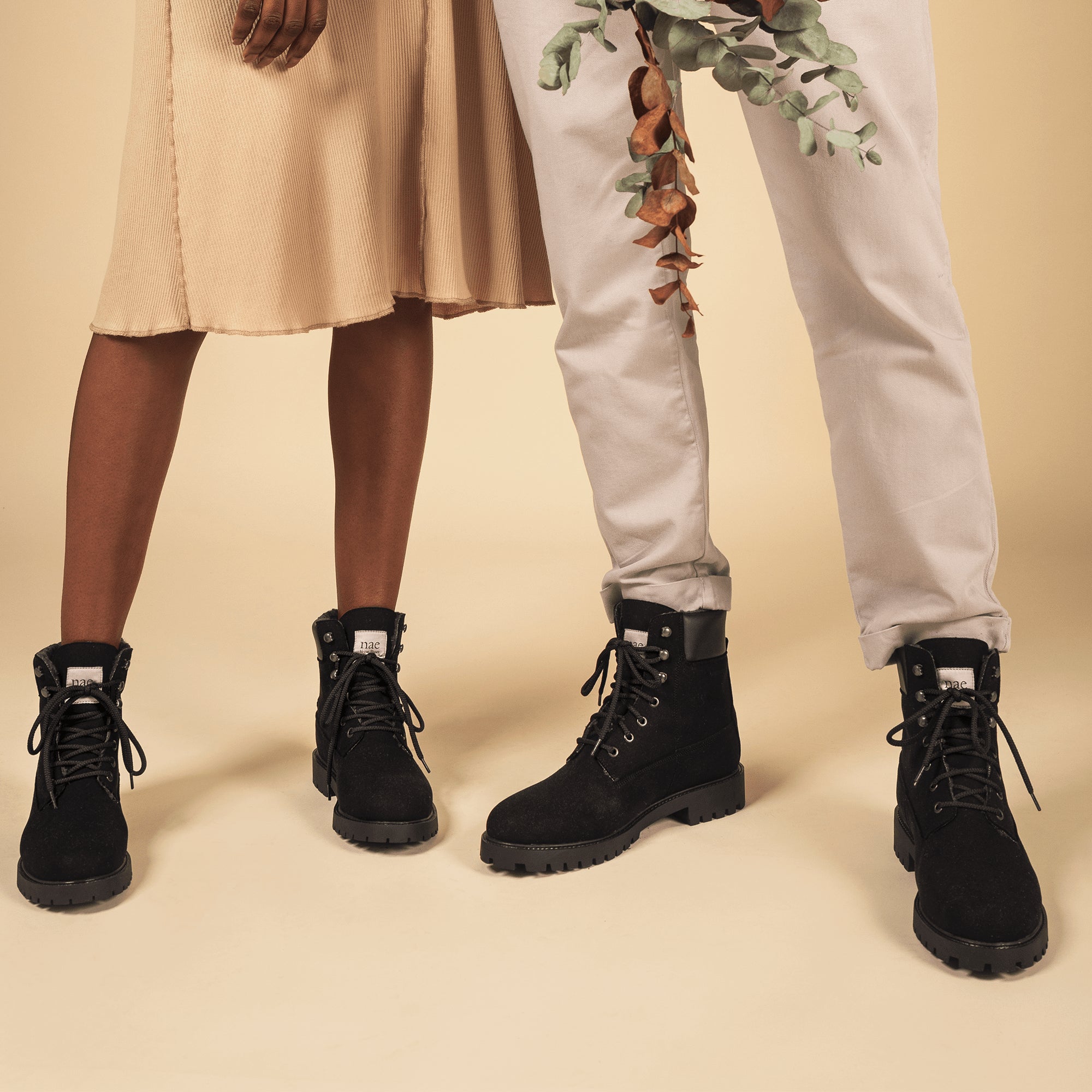Bottines Gadea — microfibre, noir – Image 2