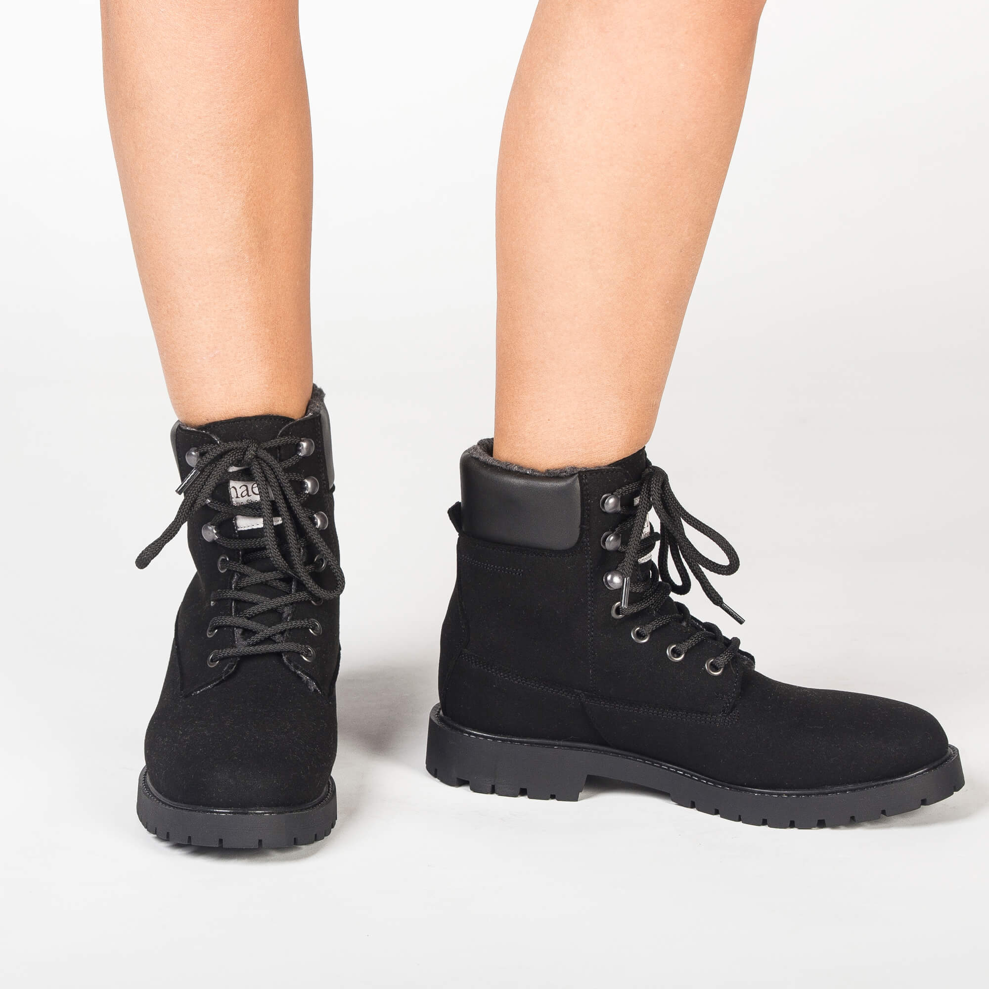 Bottines Gadea — microfibre, noir – Image 3
