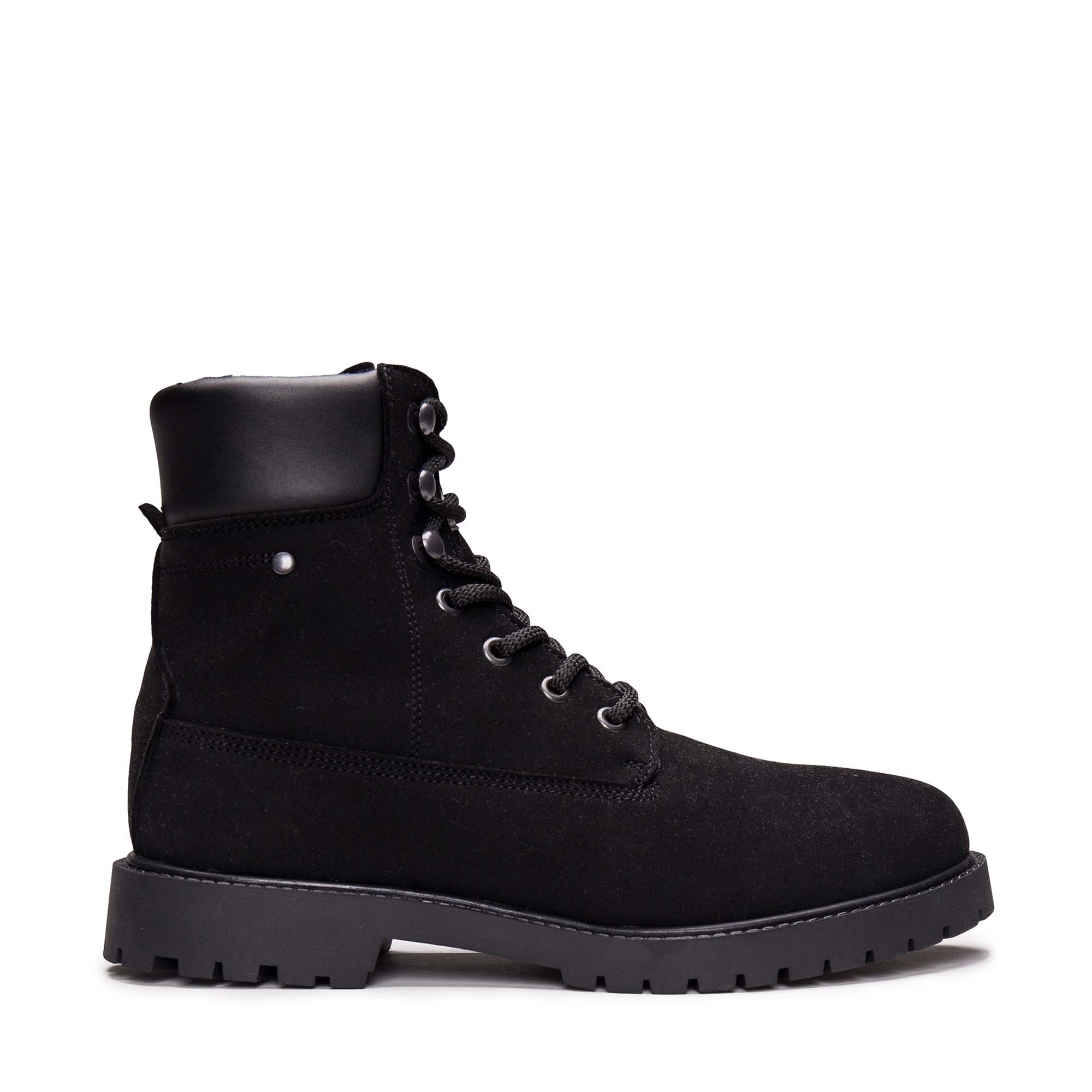Bottines Gadea — microfibre, noir