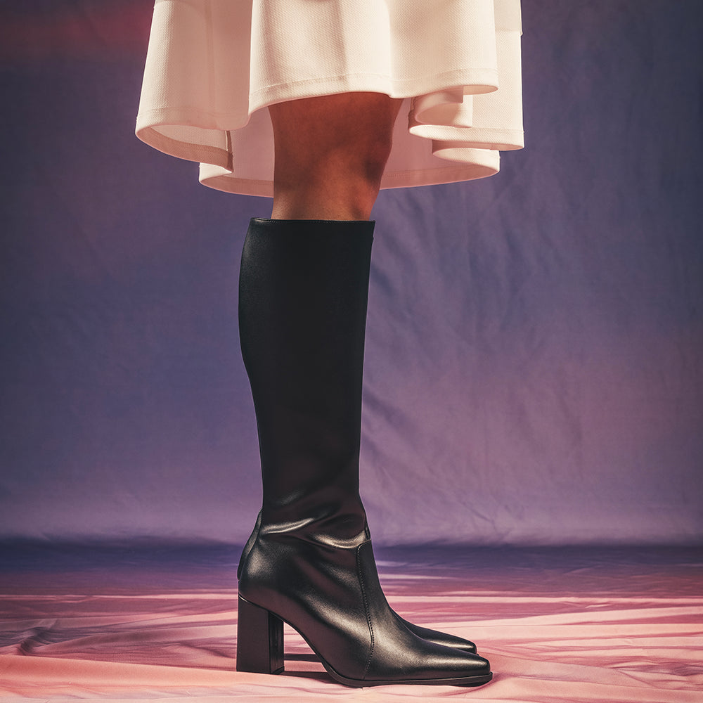 Bottines Iona — AppleSkin, noir – Image 2