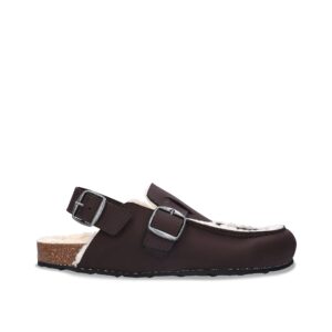 Sandales Medan — microfibre, marron