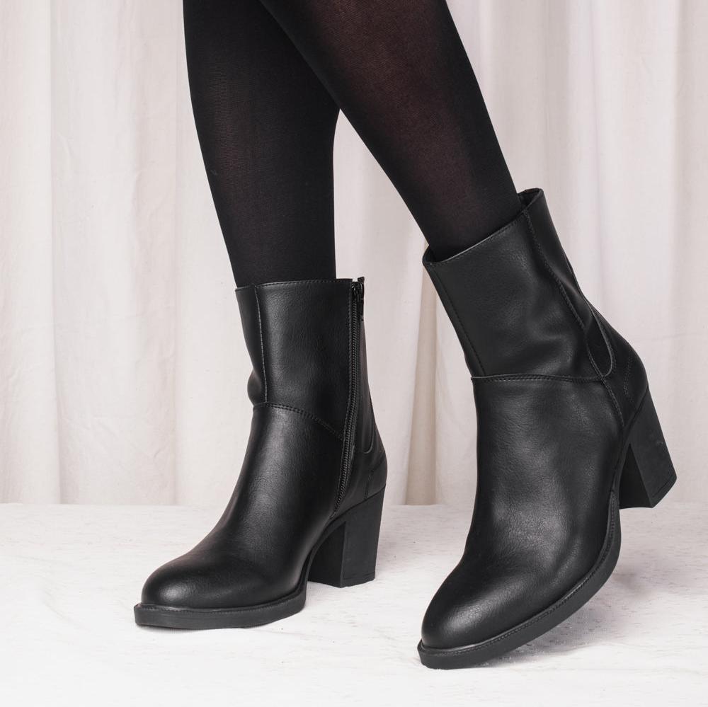 Bottines Alicia — microfibre, noir – Image 2