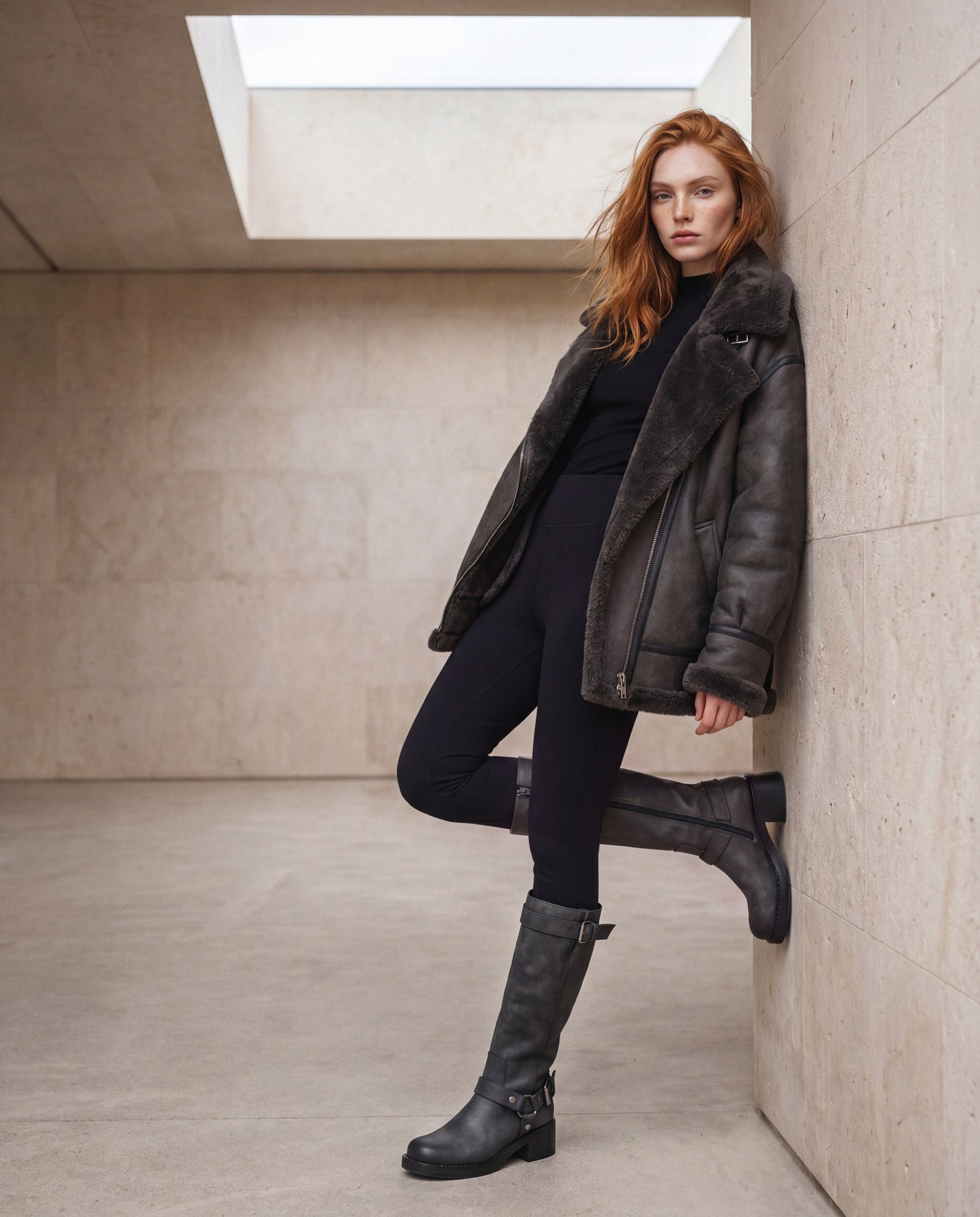 Bottines Ruby — microfibre, gris - Image 2