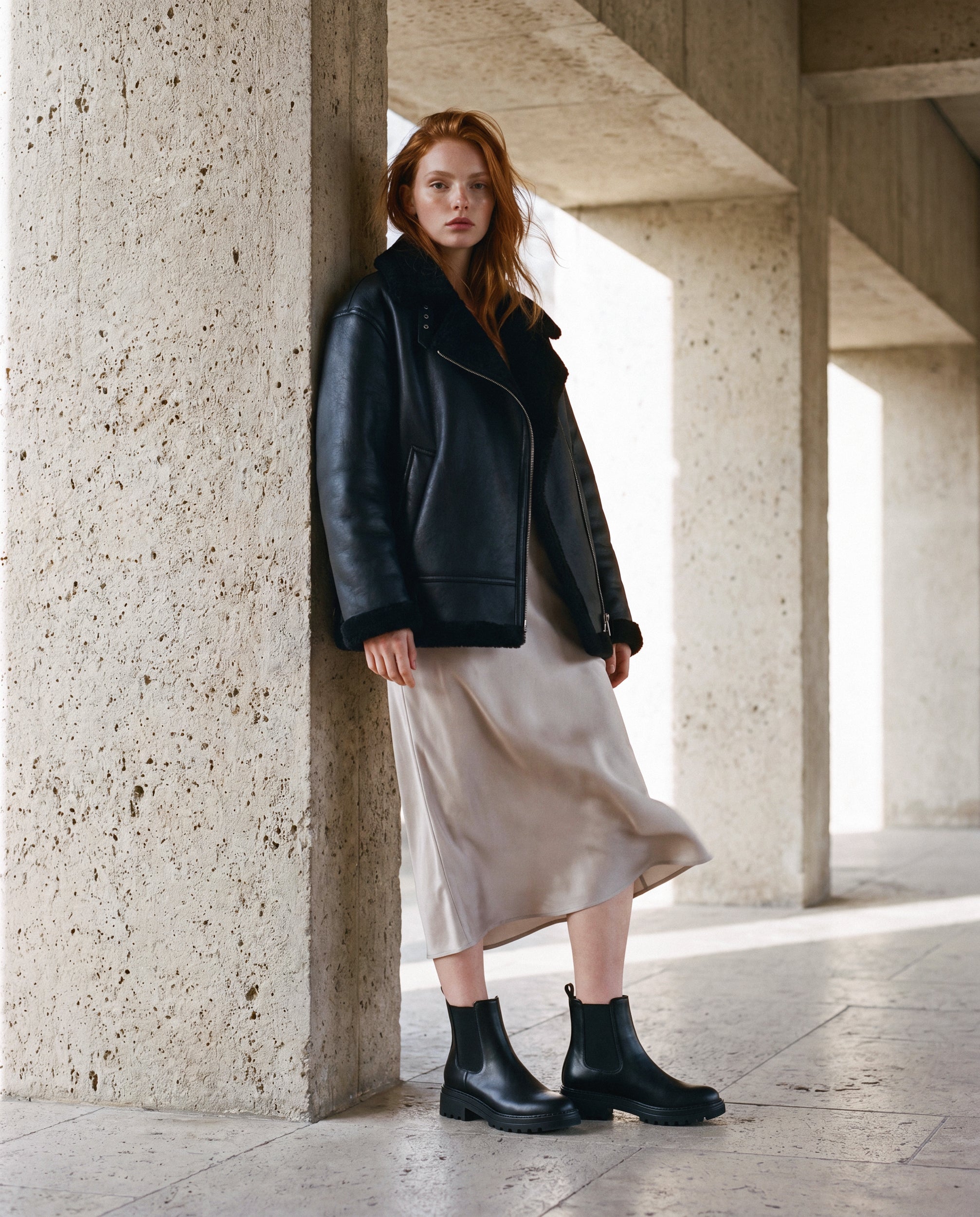 Bottines Evie — microfibre, noir – Image 2