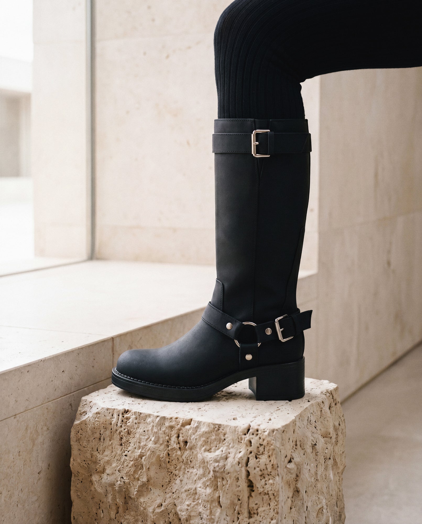 Bottines Ruby — microfibre, noir - Image 4