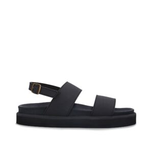 Sandales Palau — microfibre, noir