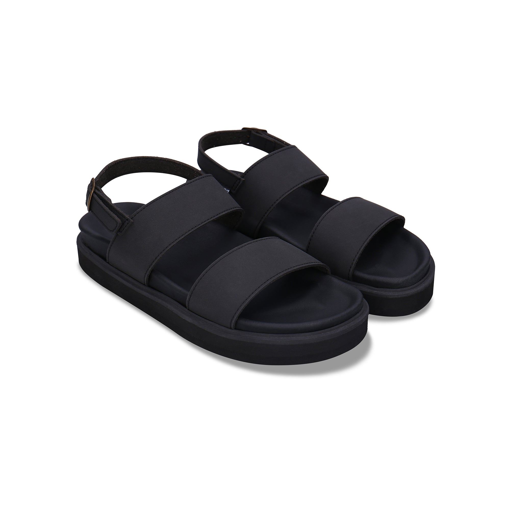 Sandales Palau — microfibre, noir - Image 3