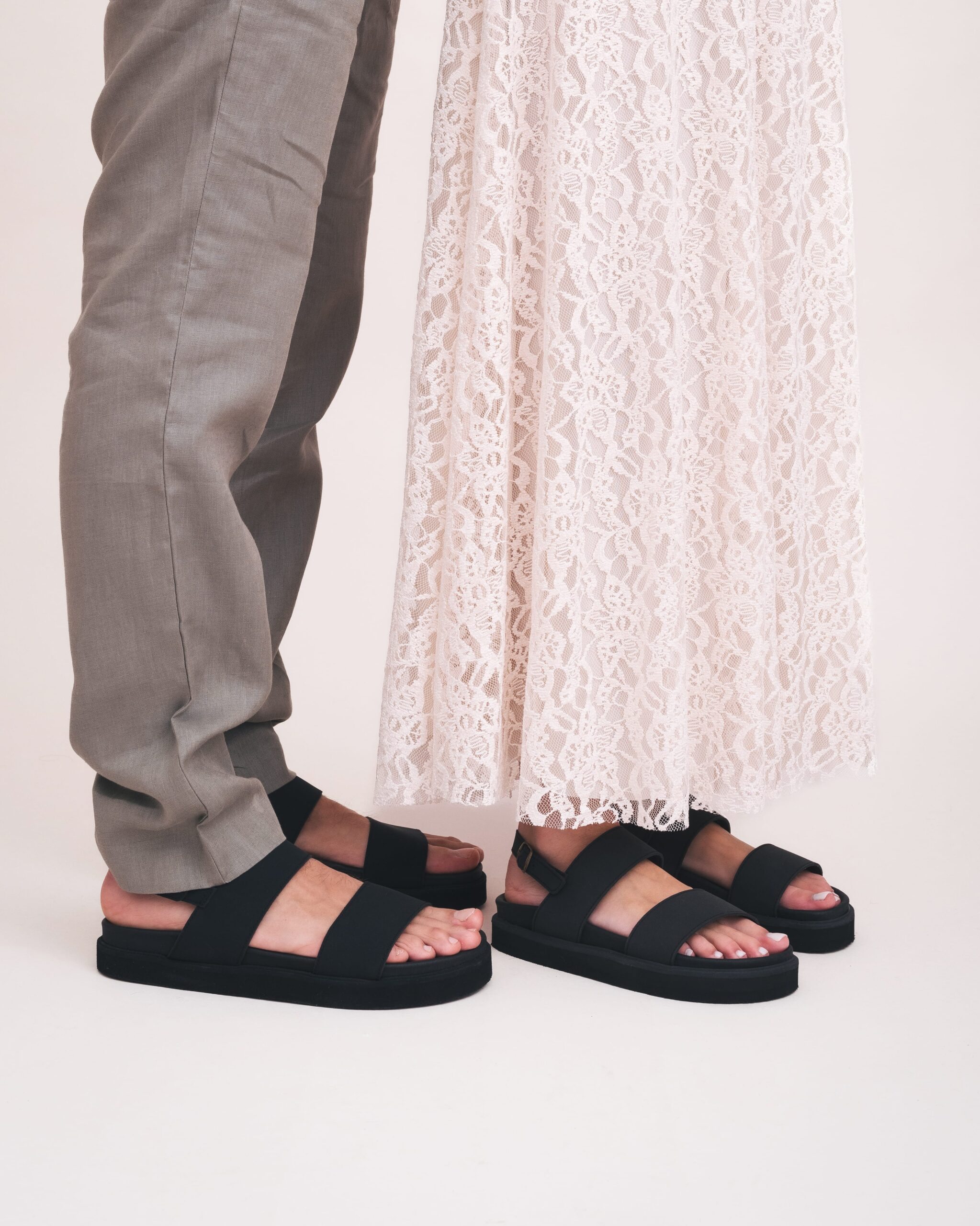 Sandales Palau — microfibre, noir - Image 2