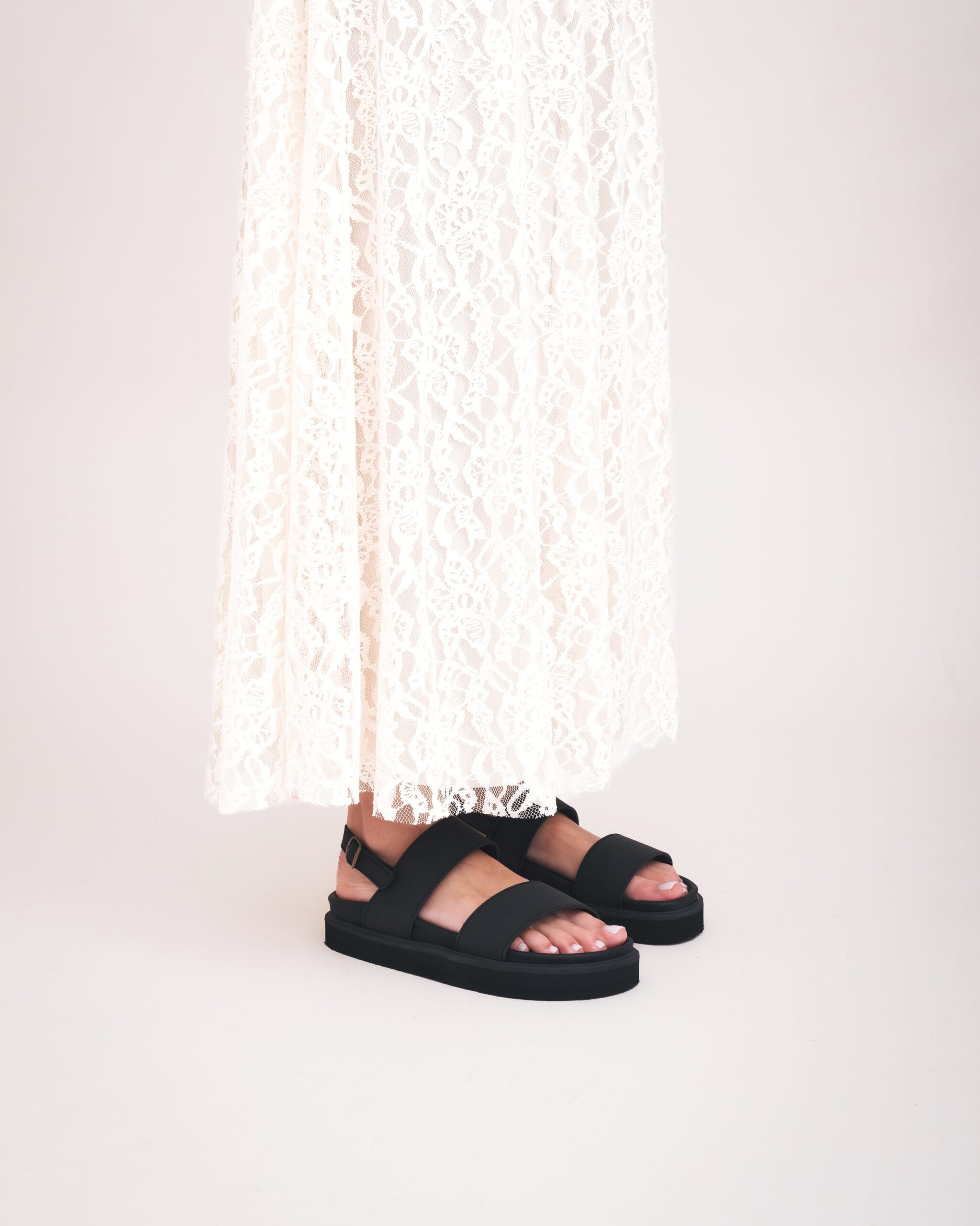 Sandales Palau — microfibre, noir - Image 4