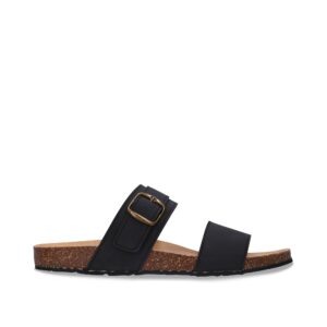 Sandales Rawa — microfibre, noir