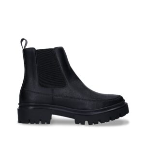 Bottines Selma — microfibre, noir