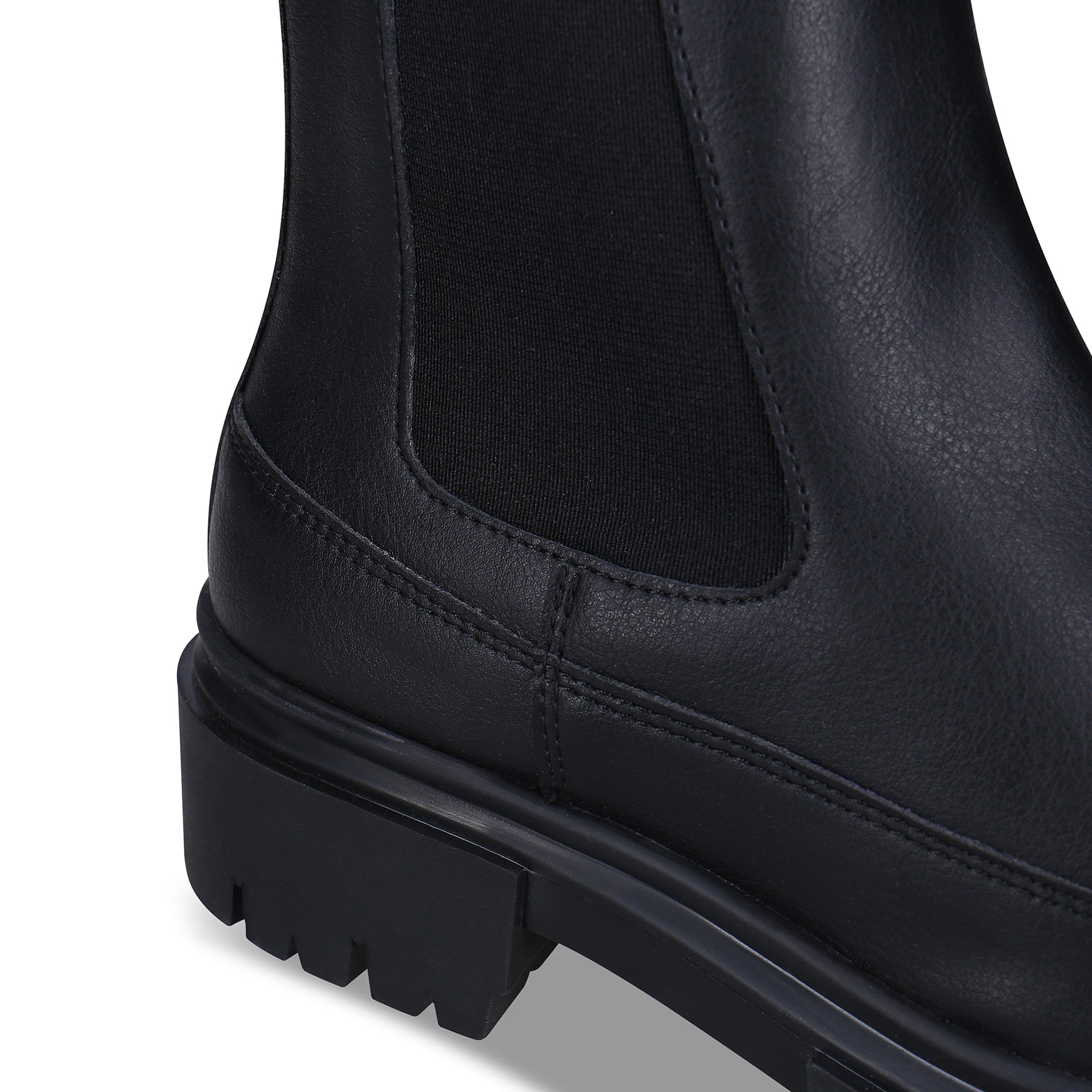 Bottines Selma — microfibre, noir - Image 4