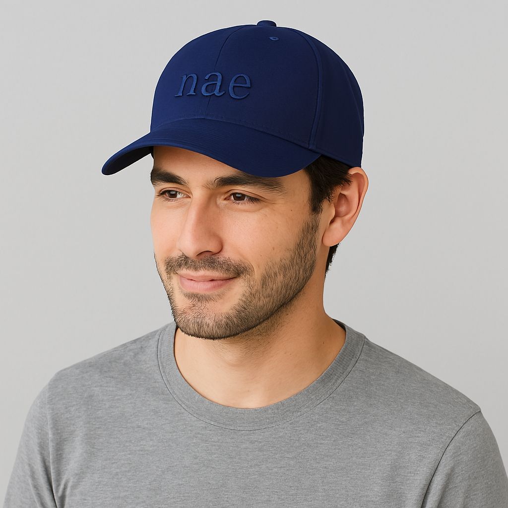 Casquette Soho — coton bio, bleu – Image 3
