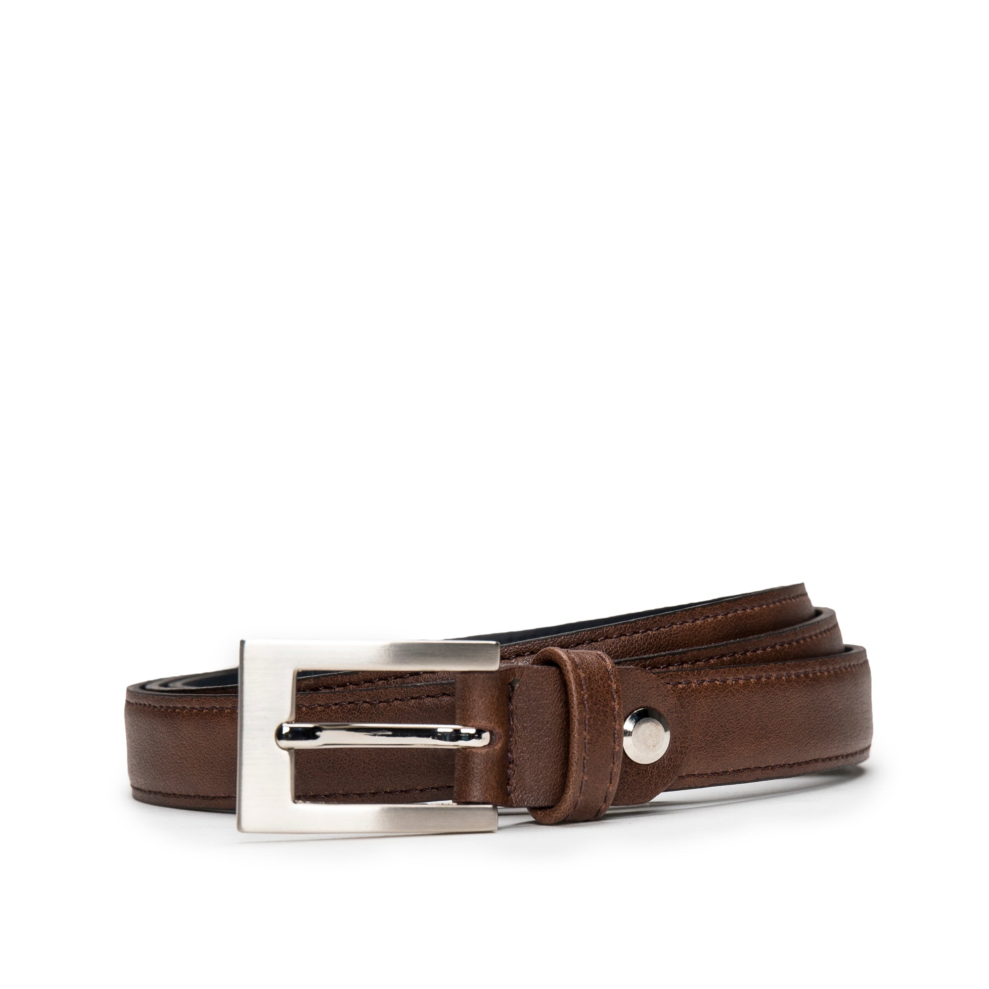 Ceinture Camp — microfibre, marron