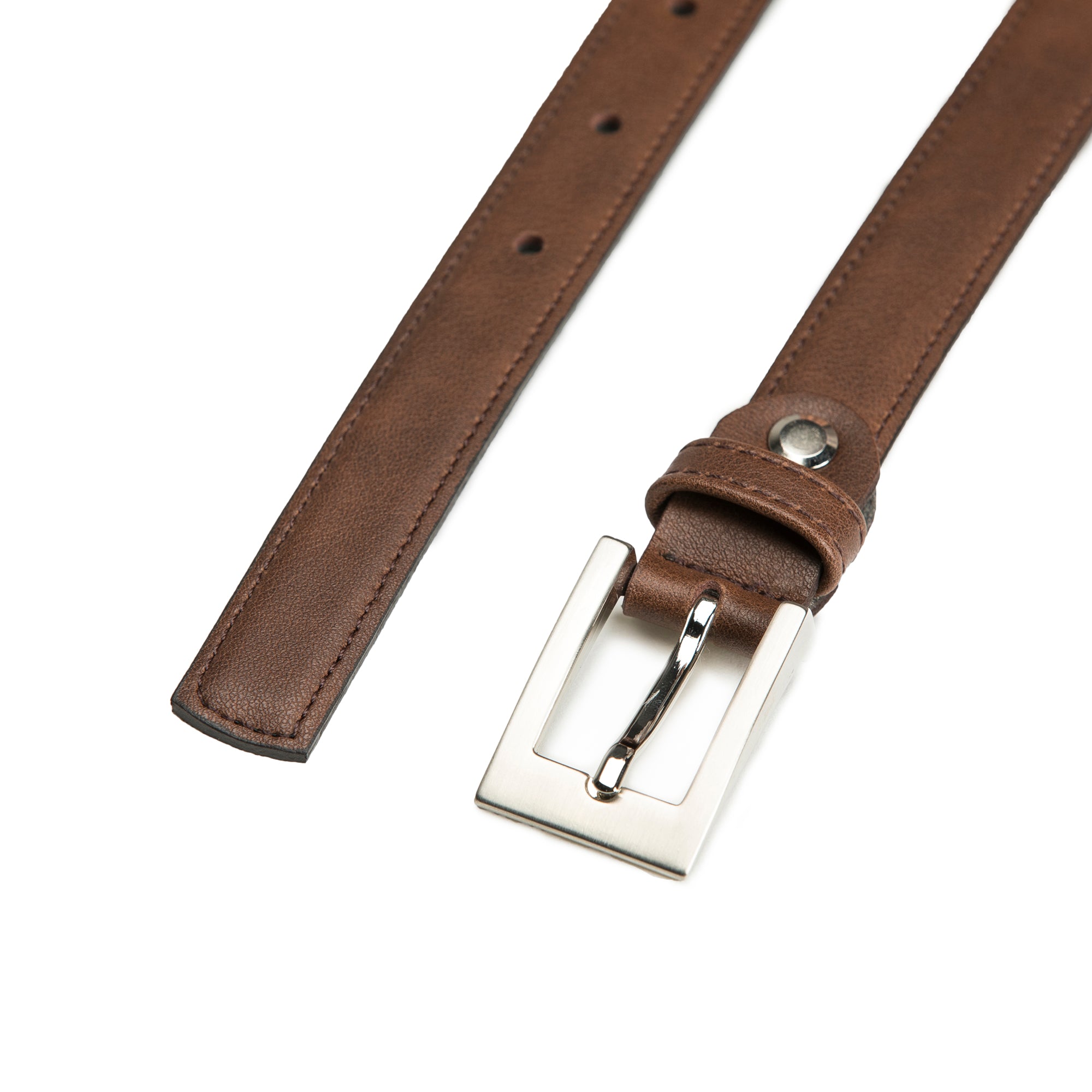 Ceinture Camp — microfibre, marron – Image 2